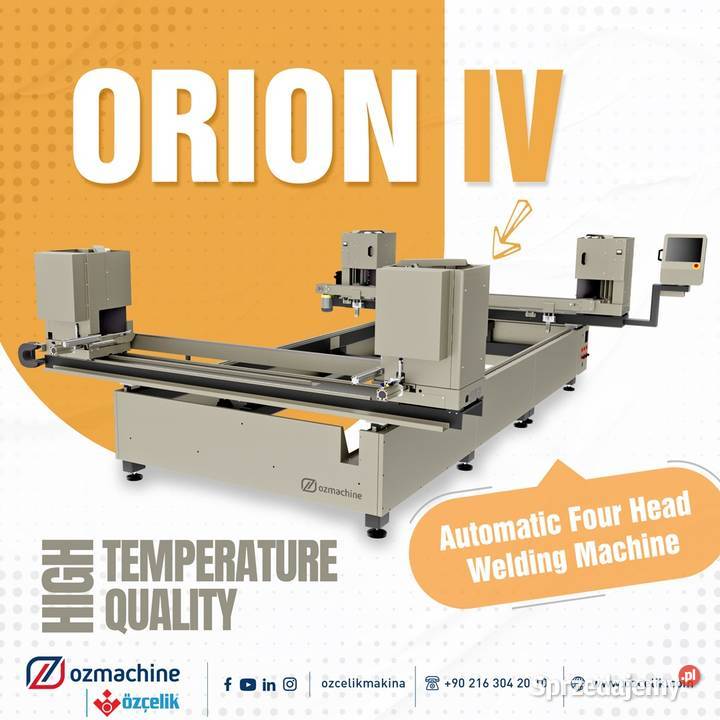 Automatyczna Zgrzewarka czterogłowicowa ORION IV