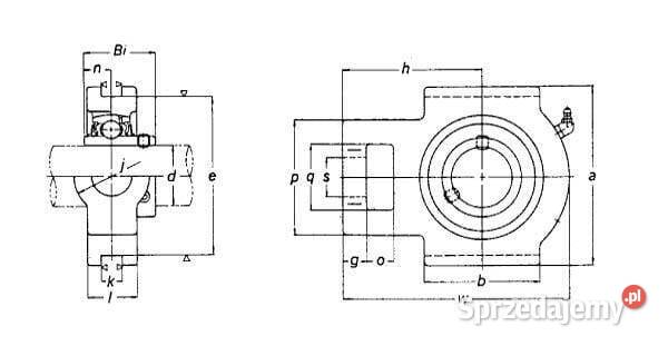 Zespół obudowy UCT YUCT205HSKF Do maszyn uprawowych Kamionna sprzedam