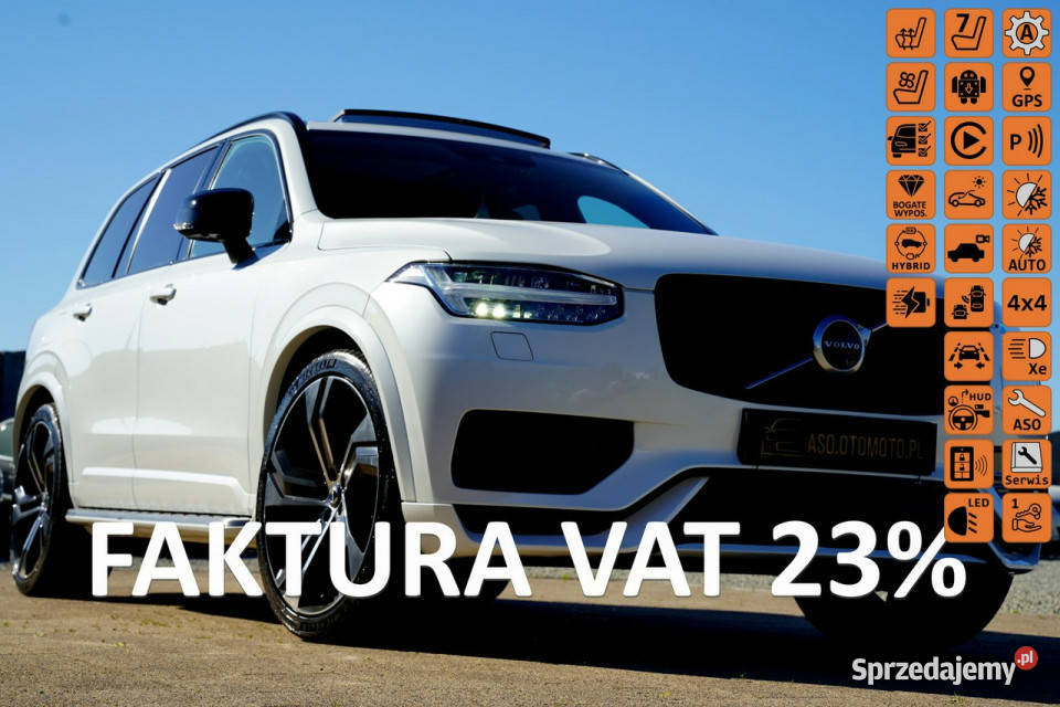 Volvo XC 90 RECHARGE panorama FUL LED 7os progi automatyczna sprzedam