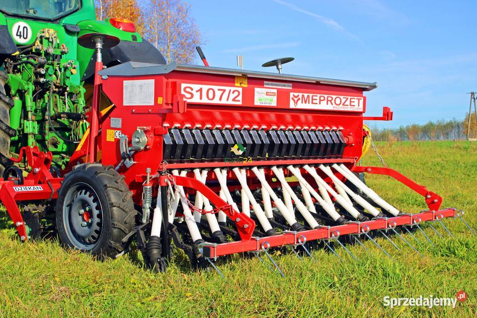 Siewnik zbożowy 25 3m Siewnik do zboża MEPROZET Kolonia Gorzędów