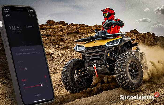 NOWOŚC quad ATV Segway AT10L EPS Black Mat 1km Nowy Sącz