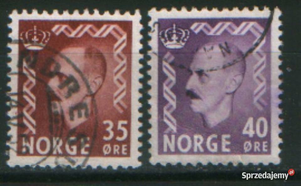 Zn Norwegia Mi 397 8 kas 1955 śląskie Gliwice