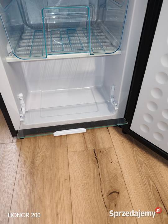 Lodówka Czarna 51cm Podlesie Wysokie