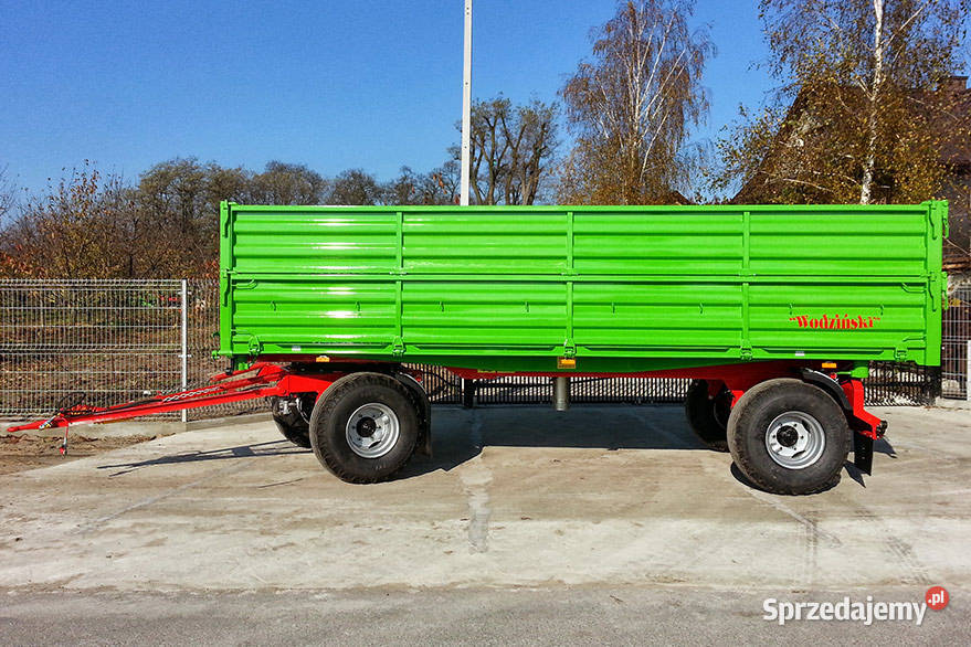 Przyczepa rolnicza dwuosiowa wywrotka Wodziński Rogóźno
