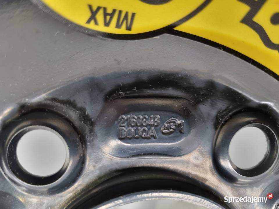 KOŁO DOJAZDOWE Ford Focus Mk3 lift C 12590 R16 Samochodowe Chełm