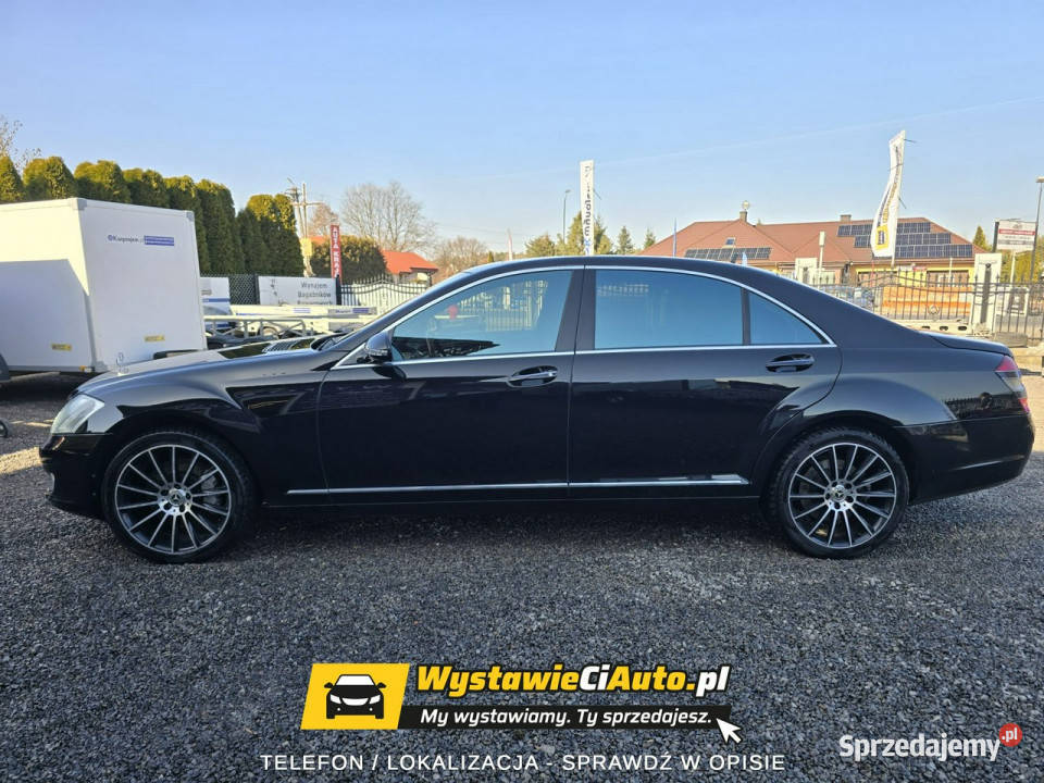 Mercedes S 500 50 V8 BenzynaLPG Telefon 782 418 lakier metallic Włocławek sprzedam