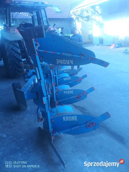 Pług obrotowy Krone mustang 4 skibowy nieuszkodzony Kadłub Wolny