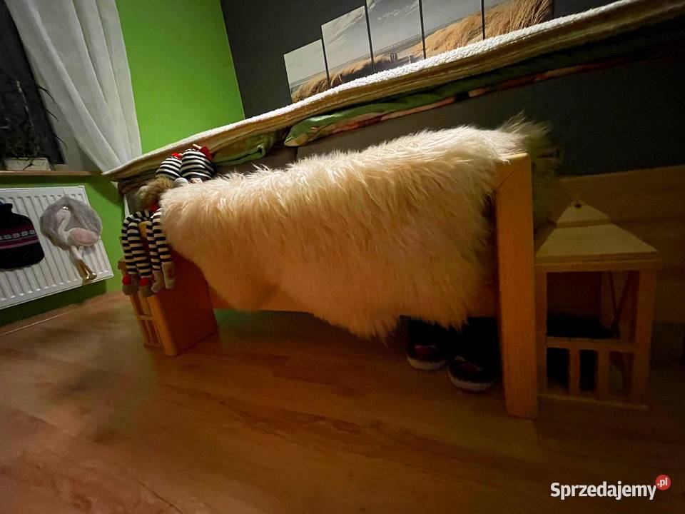 Ławka drewniana kwietnik półka siedzisko ozdoba inny kolor