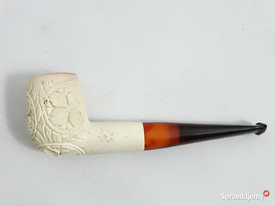 Stara Fajka Pianka Morska Meerschaum Ręcznie lubelskie Biłgoraj sprzedam