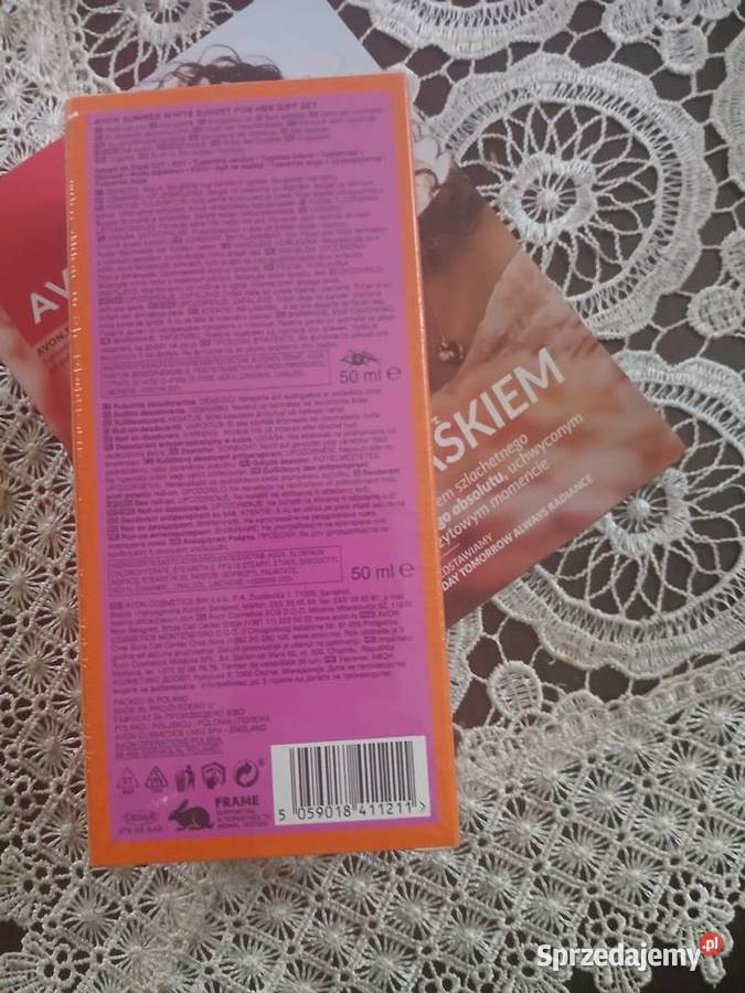 Zestaw summer white sunset for her lubelskie Ryki sprzedam