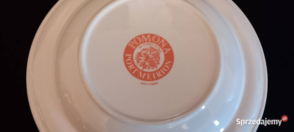 Talerz deserowy angielski Portmeirion Pomona Chełm