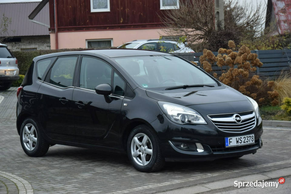 Opel Meriva 14TB Klima PDC Duże Radio 2014 manualna podkarpackie Majdan Sieniawski