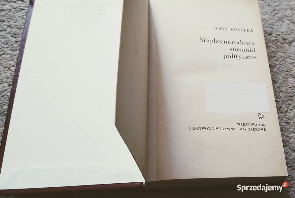 Międzynarodowe stosunki polityczne Józef Kukułka twarda pomorskie Gdańsk