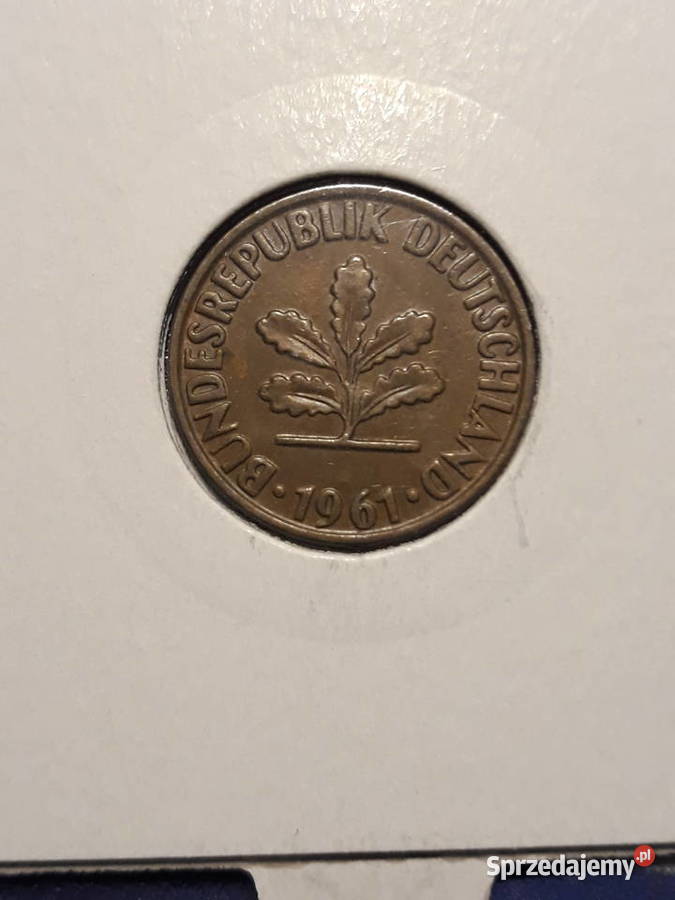 2 Fennigi RFN 1961 rmen Gokoło mennicze Konin