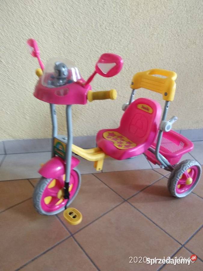 rowerek dziewczęcy rower trójkołowy trójkołowiec wielkopolskie sprzedam