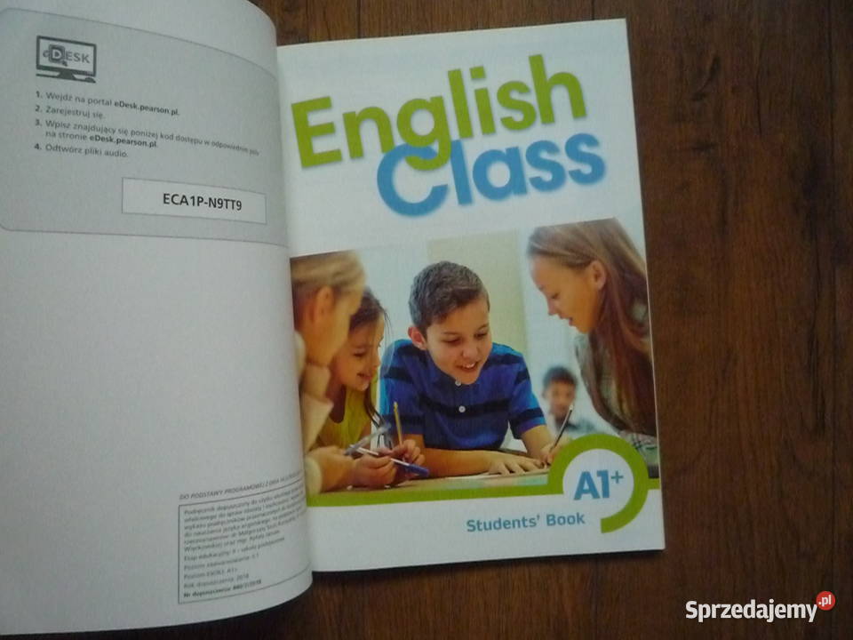 English Class Students Book A1 Kl 5 Podręcznik miękka Szczecin sprzedam