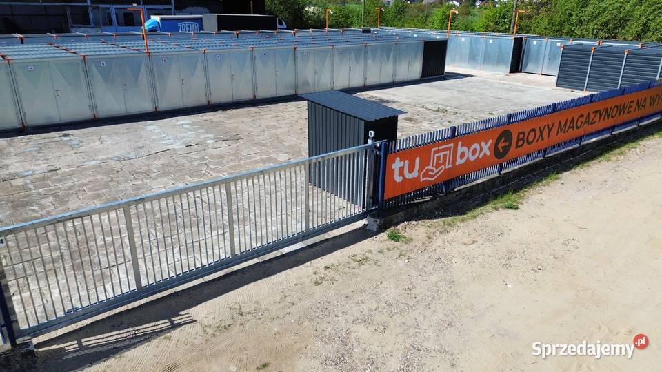 TUBOX magazyny na wynajem 2m do 12m BOXY GARAŻE Chojnice sprzedam
