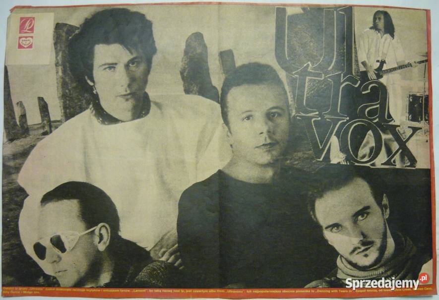 PLAKATY ULTRAVOX WYPRZEDAŻ ŚWIAT PLAKATÓW Bydgoszcz