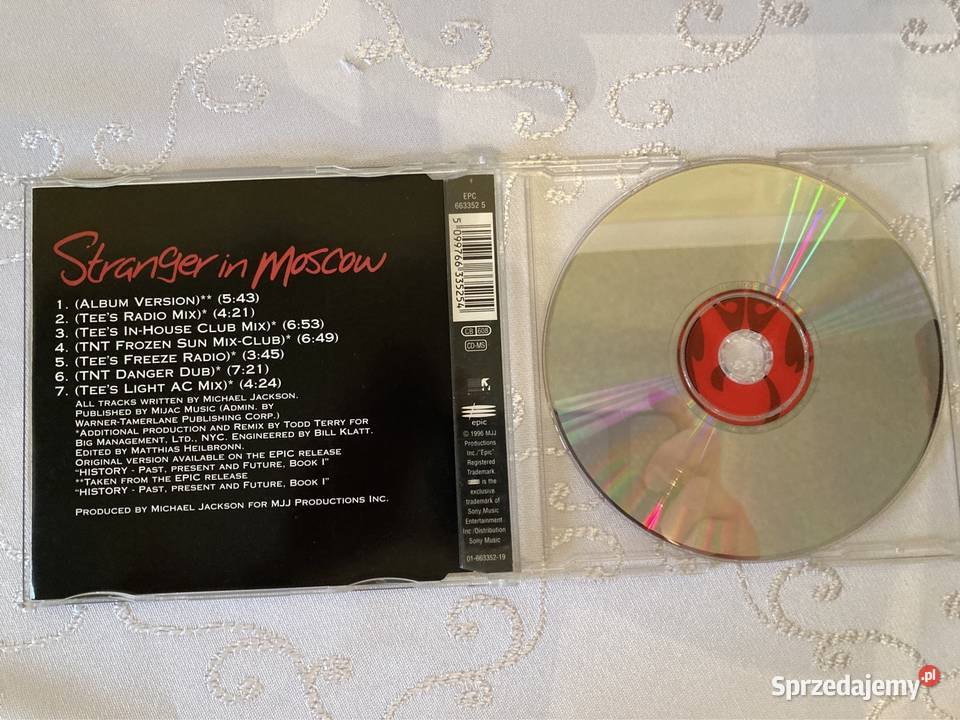 Płyta Cd Michael Jackson Stranger The Todd Terry 1 płyta Czerwionka-Leszczyny