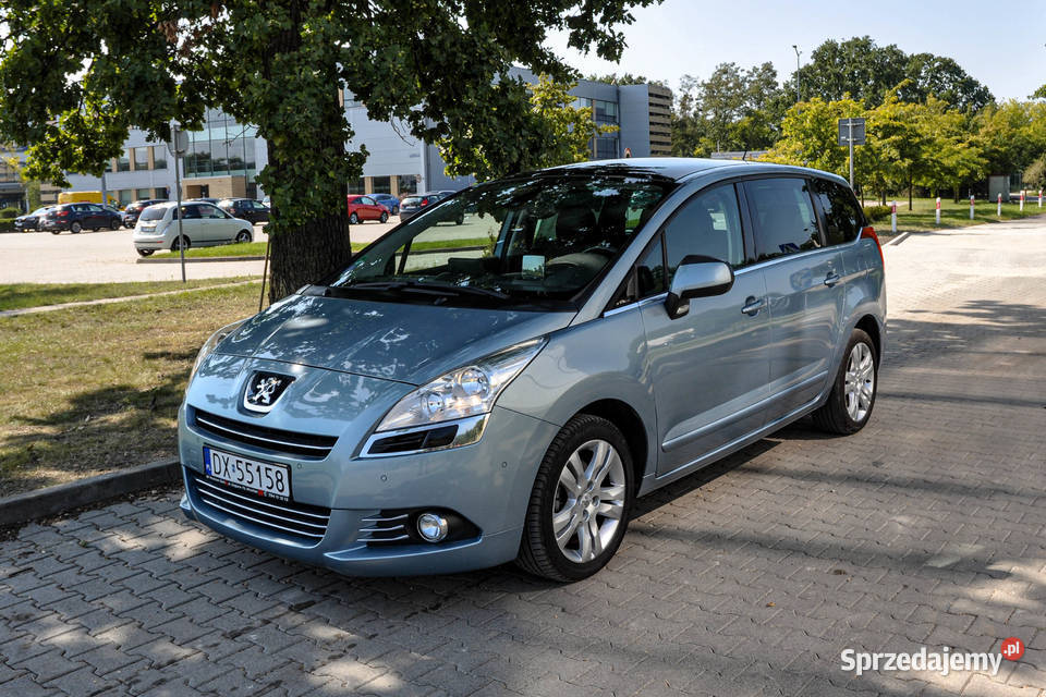 Peugeot 5008 Bezwypadkowy 159 Head Up Rok produkcji 2010 Wrocław sprzedam