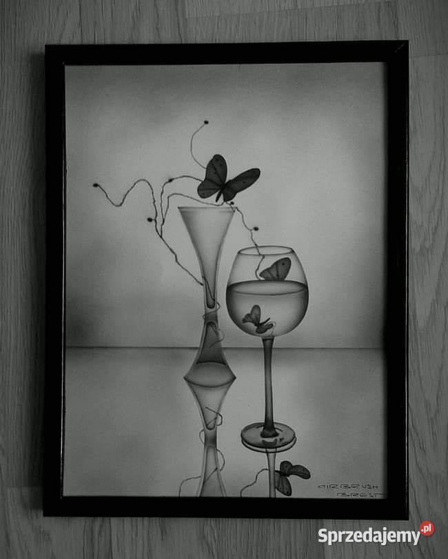 Rysunek aerografem Warszawa sprzedam