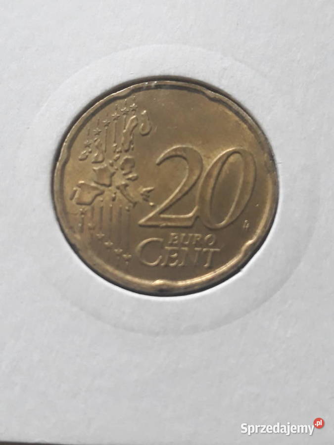 20 Eurocentów Francja 1999 r 2001 r 2008 r wielkopolskie Konin