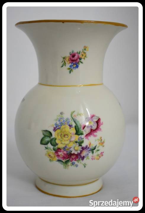 Porcelanowy wazon ILMENAU Graf von Henneberg Płock