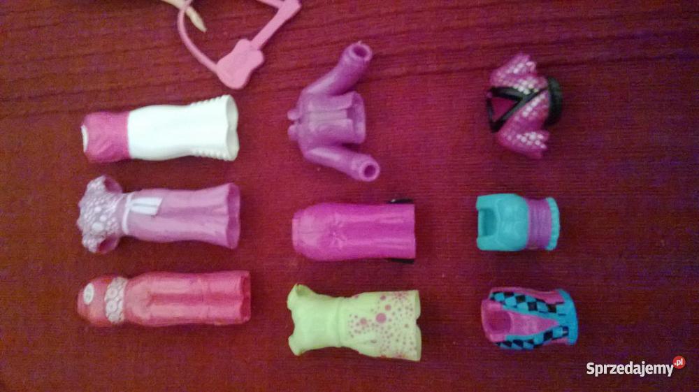 polly pocket 5 lalek ubranka dodatki mazowieckie