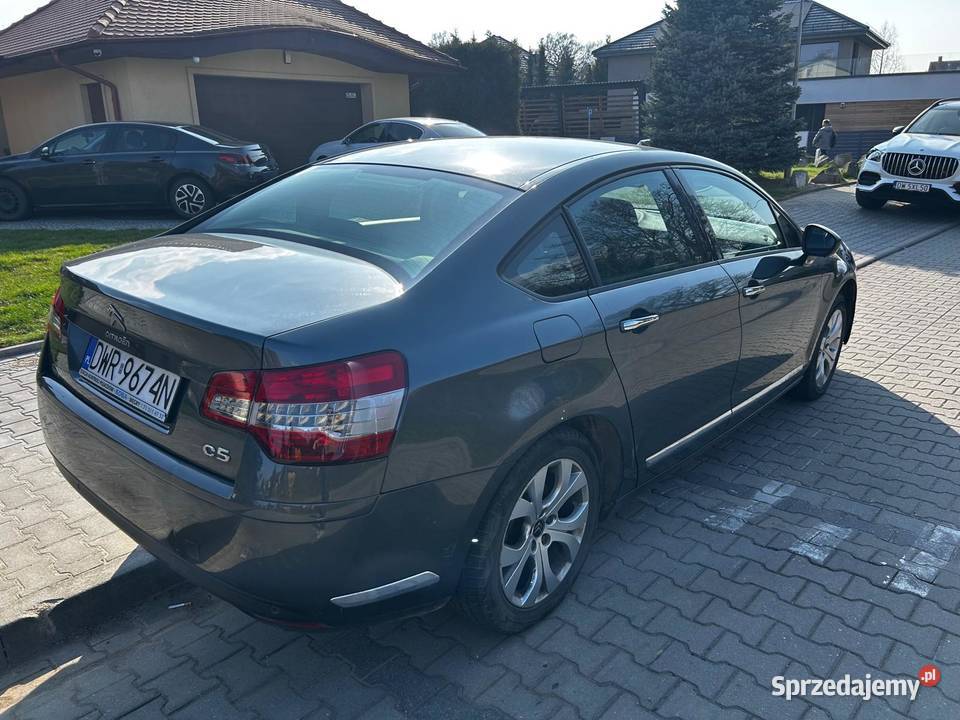 Citroen C5 Raty Prywatnie Sedan Czujniki 239483km Wrocław
