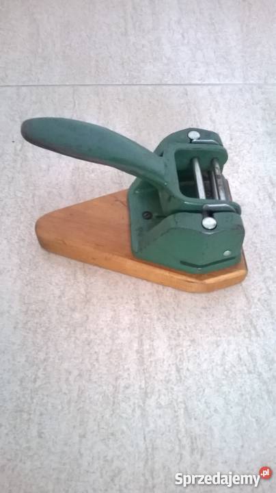 Dziurkacz biurowy żeliwny model PRL dolnośląskie