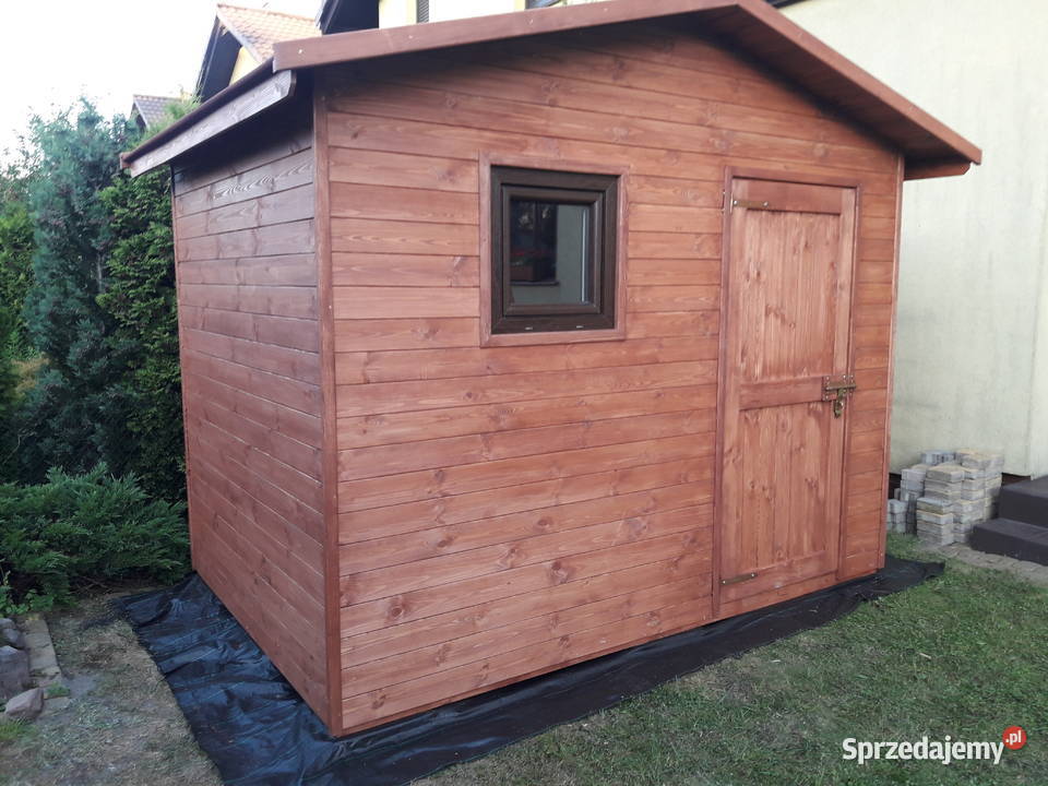 Domek narzędziowy 3 x 2m z dach prosty Kalety