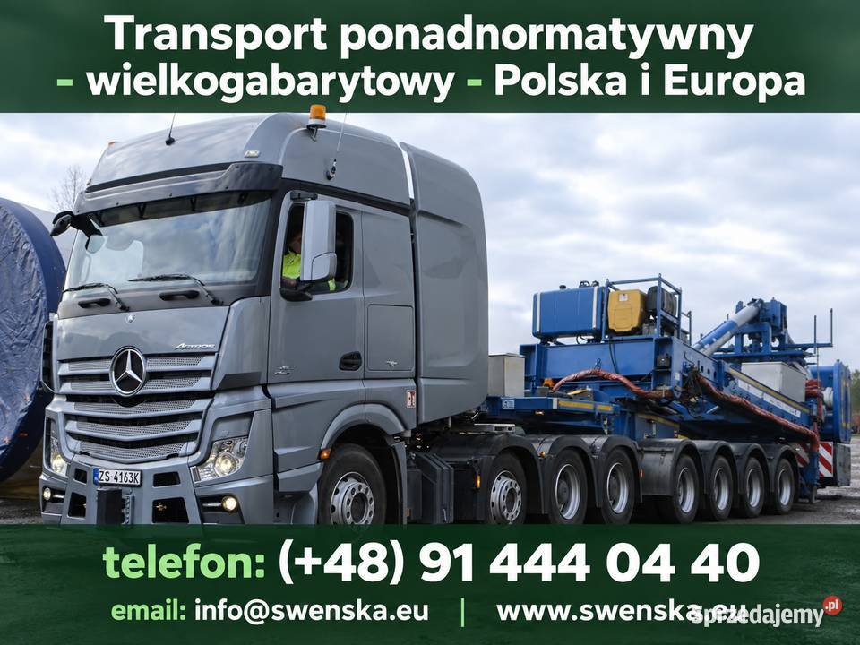 Transport ładowarek spycharek i sprzętu Grudziądz
