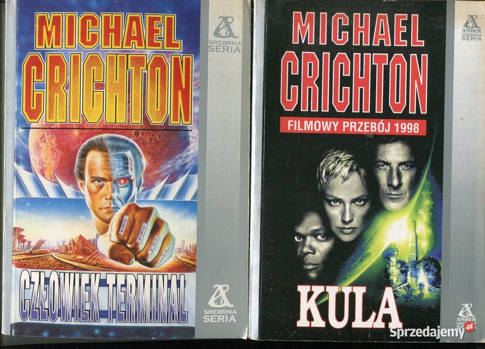 Człowiek terminal Kula Michael Crichton Szczecin