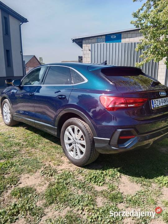 Audi Q3 Sportback SLine nowy model nieuszkodzony Zambrów