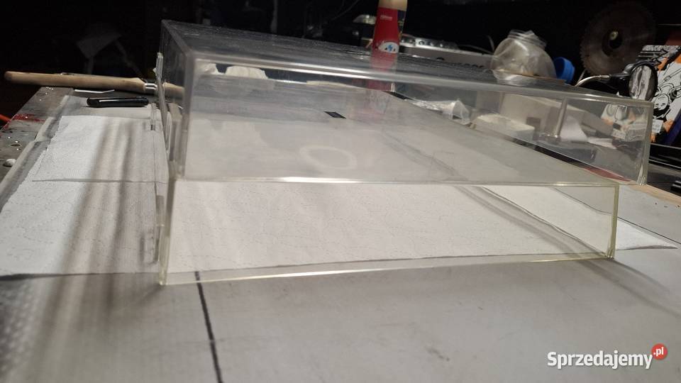 Pokrywa klapa gramofonu SANYO oryginał plexi Namysłów