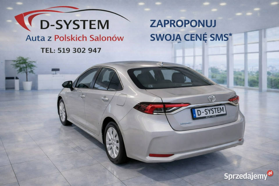 Toyota Corolla 2021 Salon Polska 1Właściciel gniazdo USB Białystok