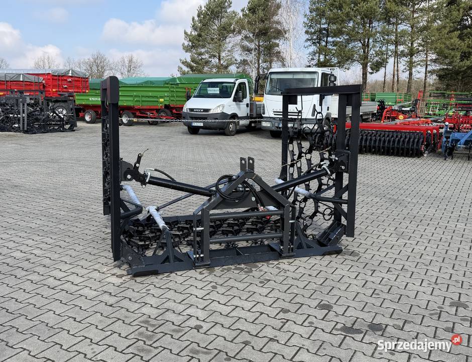 Włóka łąkowopolowa 5m 2siłowniki MetalTechnik wielkopolskie Opatówek