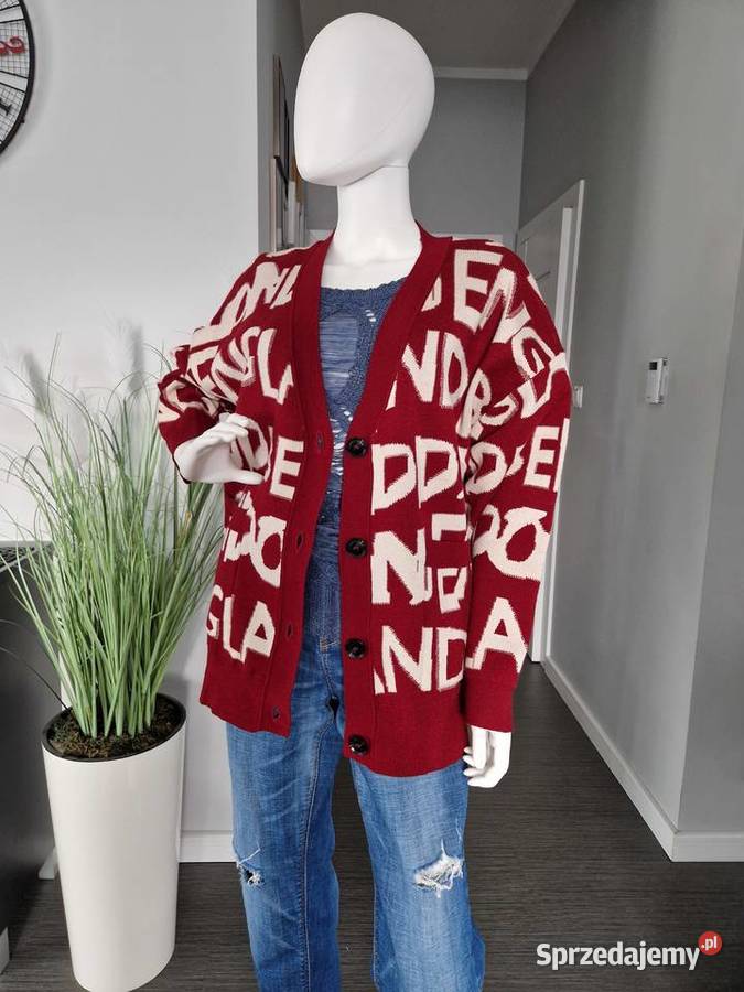Rozpinany sweter kardigan Nowogard