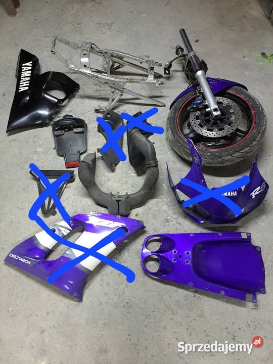 Yamaha R6 RJ03 Części Rossoszyca sprzedam