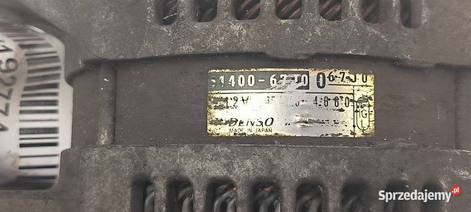 ALTERNATOR SUZUKI GRAND VITARA II 19 DID 19 DCI kujawsko-pomorskie Lipno sprzedam
