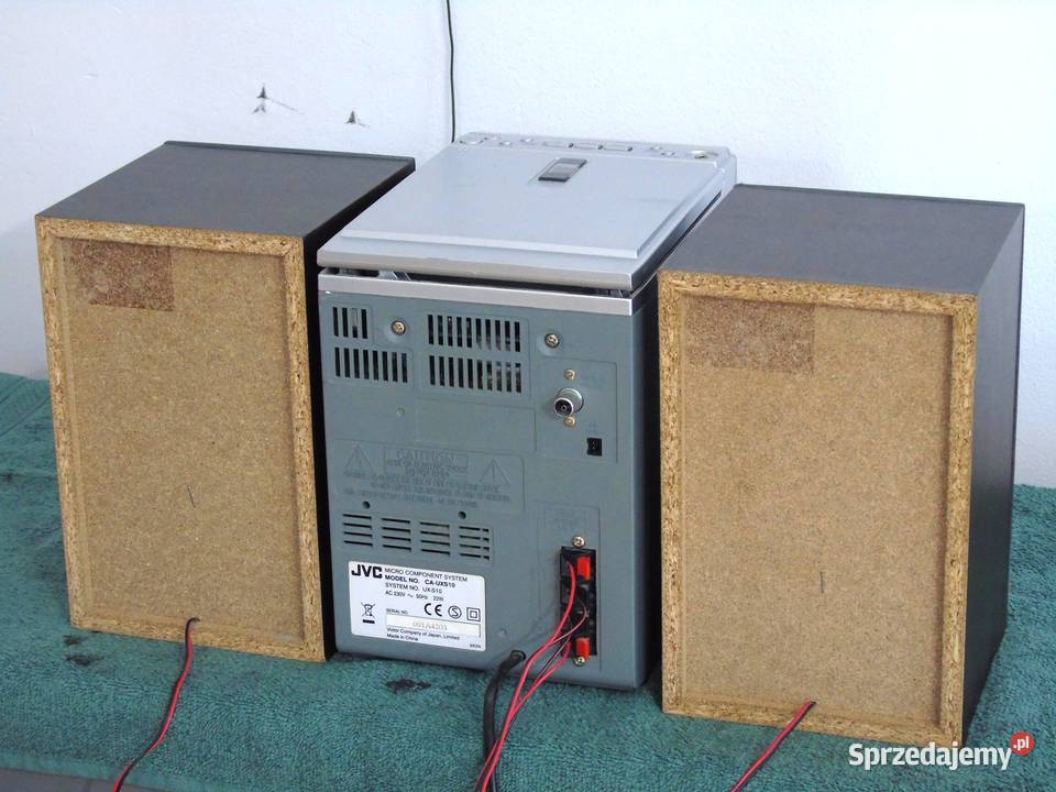 Japońska wieża JVC CAUXS10 kolumny DOSTAWA Elektronika Jasło sprzedam