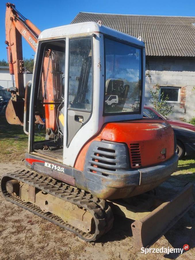 Minikoparka 27T Kubota KX 712 nie Koparki Słowiki Stare sprzedam