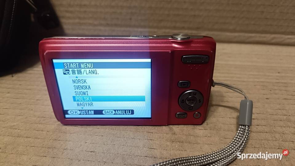Aparat FUJIFILM JZ100 z pokrowcem 4Gb SD Poznań