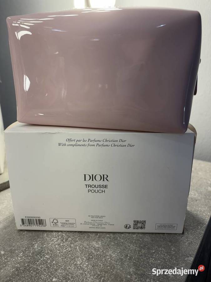 Kosmetyczka z Diora Dior oryginalna pudrowo Jasło