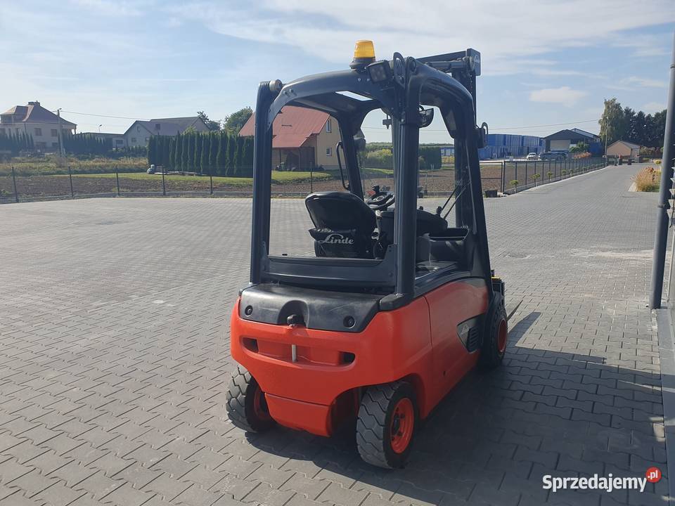 Wózek LINDE E20 15r Duplex przesuw E18 E20pH E25 Proszowice