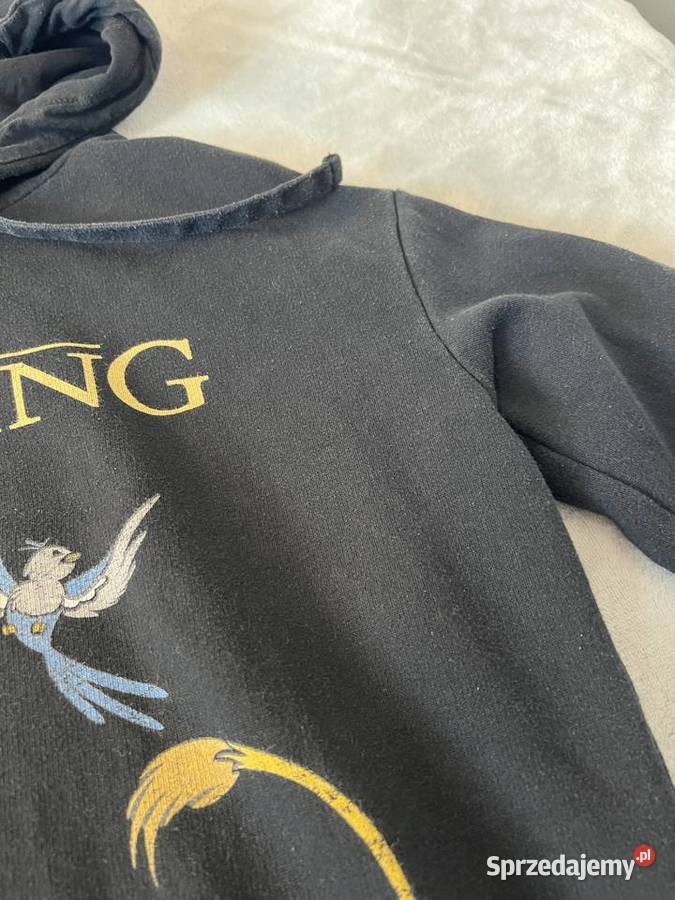 Bluza czarna z kapturem Lion King Król Lew podkarpackie sprzedam