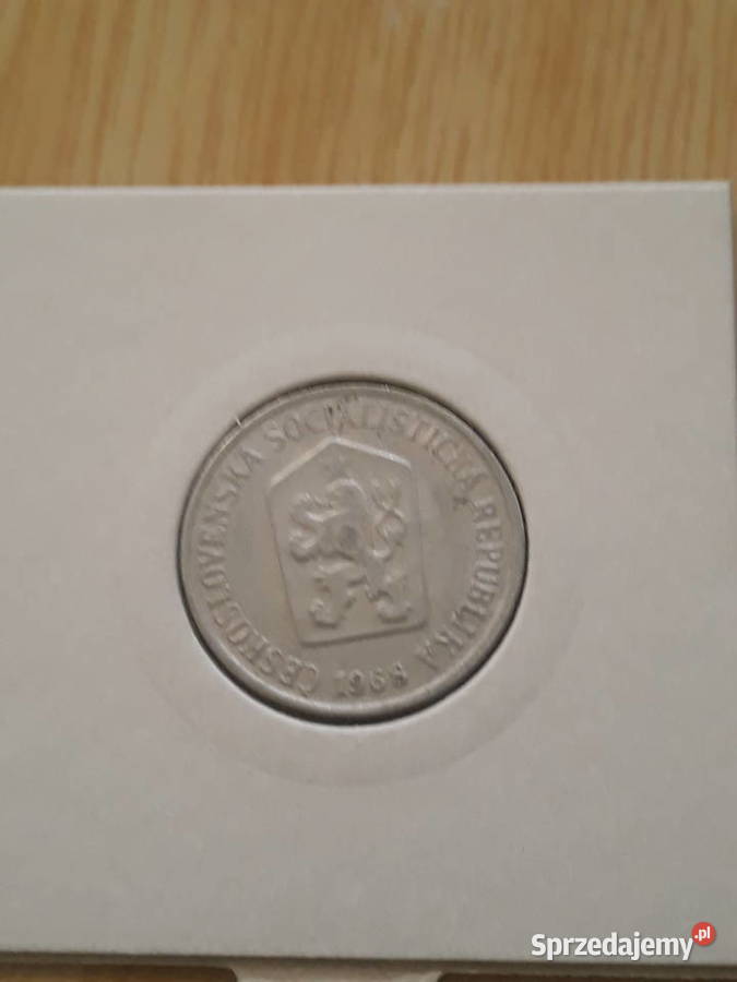 10 Halerzy Czechosłowacja 1967 i 1968 r wielkopolskie Konin