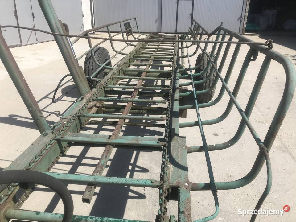 Przyczepa do bel samozaładowcza T078 wózek nieuszkodzony