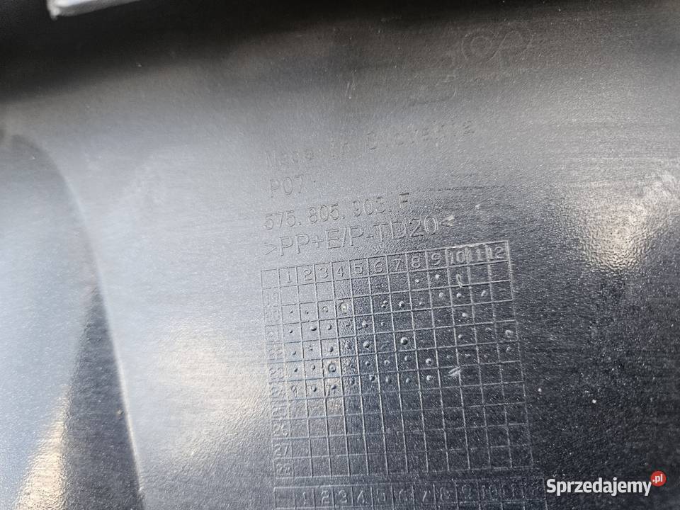 SEAT ATECA CUPRA 575 SPOILER ZDERZAKA PRZÓD wielkopolskie Międzychód sprzedam