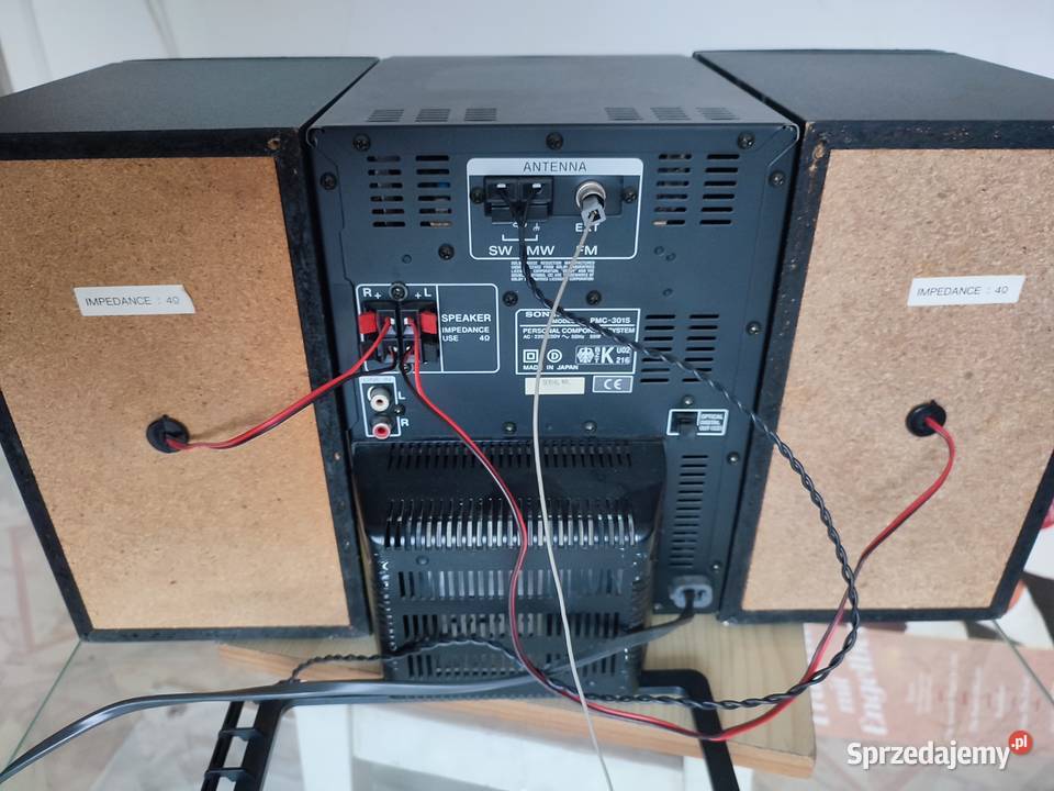 mini wieża Sony PMC301s Myszków sprzedam